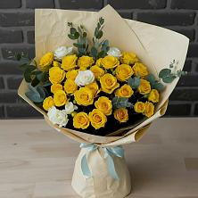 Букет цветов из:  Розы в Котово Новгородская область