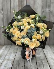 Букет цветов из:  Розы и Лизиантусы #REPLACE_PRED# Котово Новгородская область