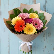 Букет цветов из:  Герберы в Котово Новгородская область