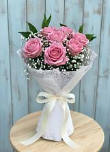 Букет цветов из:  Розы в Котово Новгородская область