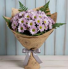 Букет цветов из:  Хризантемы в Котово Новгородская область