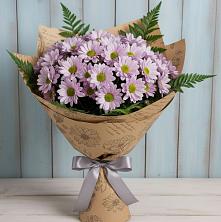 Букет цветов из:  Хризантемы в Котово Новгородская область