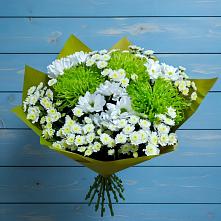 Букет цветов из:  Хризантемы #REPLACE_PRED# Котово Новгородская область