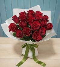 Букет Красные розы в Котово Новгородская область