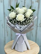 Букет цветов из:  Розы в Котово Новгородская область