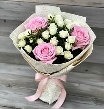 Букет цветов из:  Розы в Котово Новгородская область