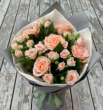 Букет цветов из:  Розы в Котово Новгородская область